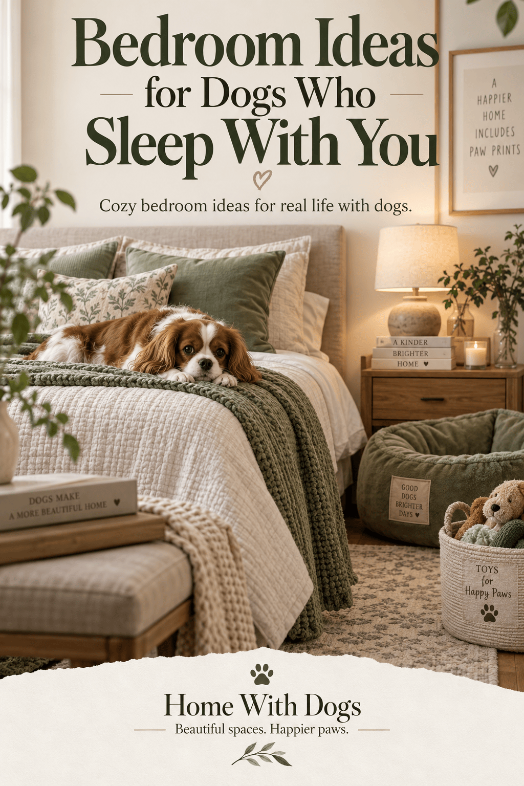 Bedroom Ideas for Dogs Who Sleep With You